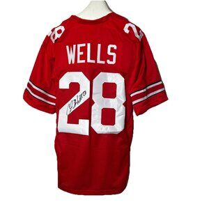 Chris Beanie Wells Autographed The Ohio State Buckeyes OSU Jersey Signed COA
